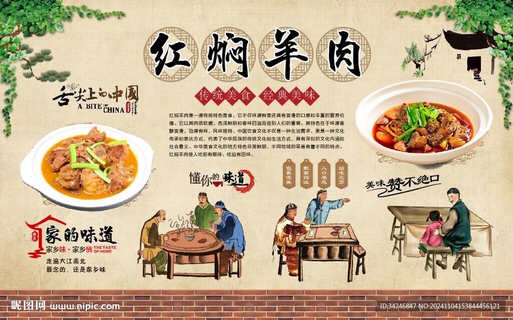 红焖羊肉