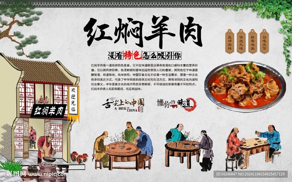 红焖羊肉
