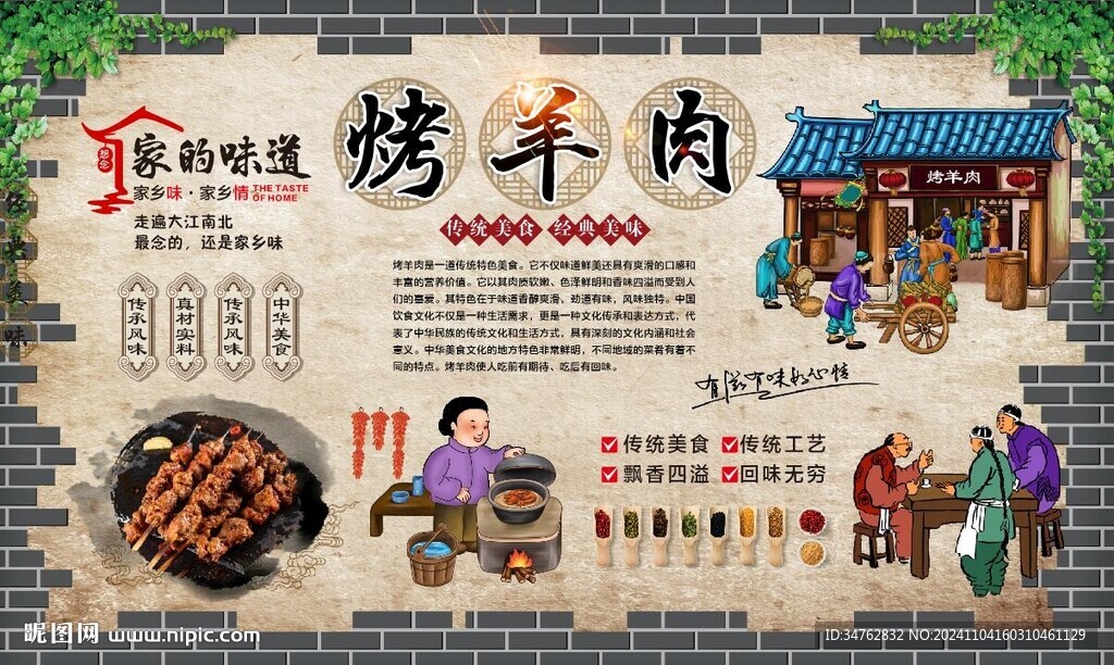 烤羊肉
