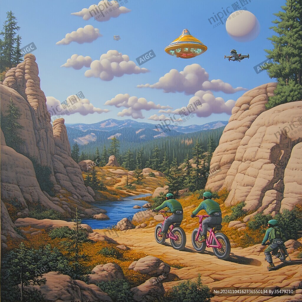 科幻立体画