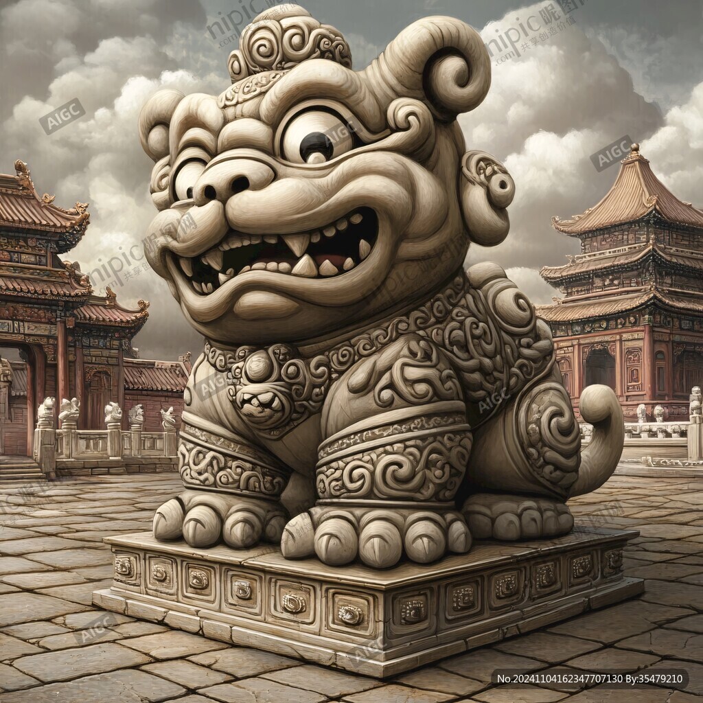 皇宫建筑石兽