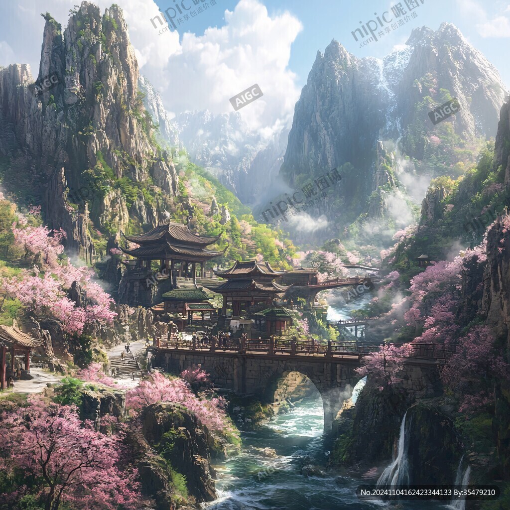 古风人物大场景