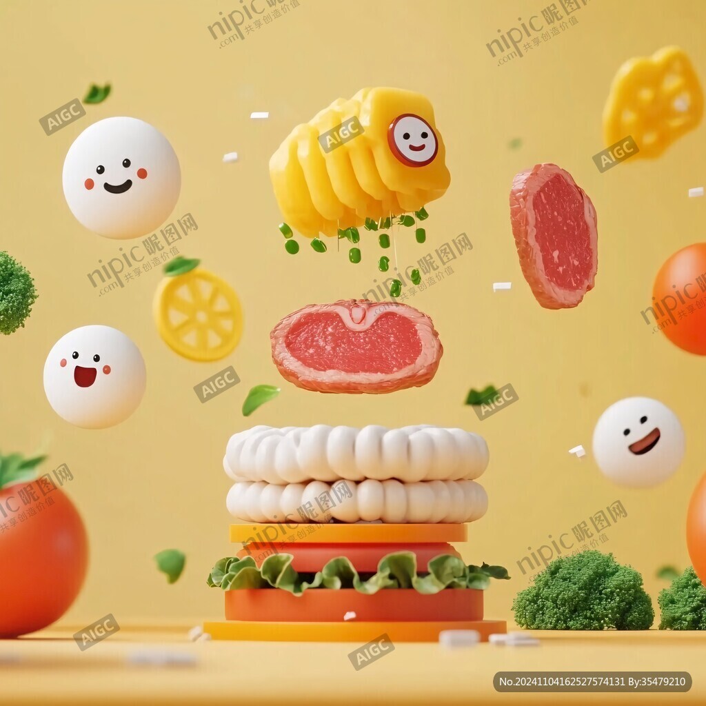 lowpoly水果