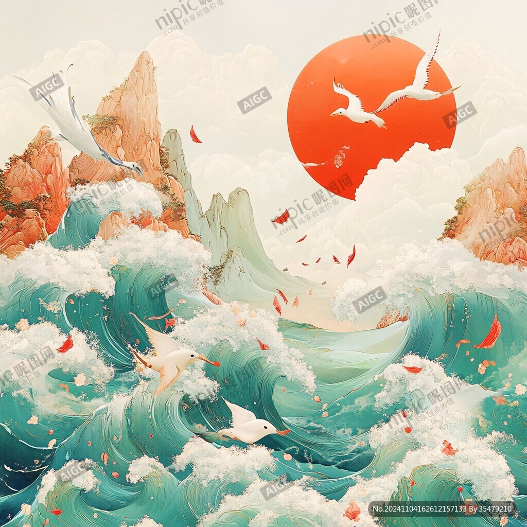 国潮海浪