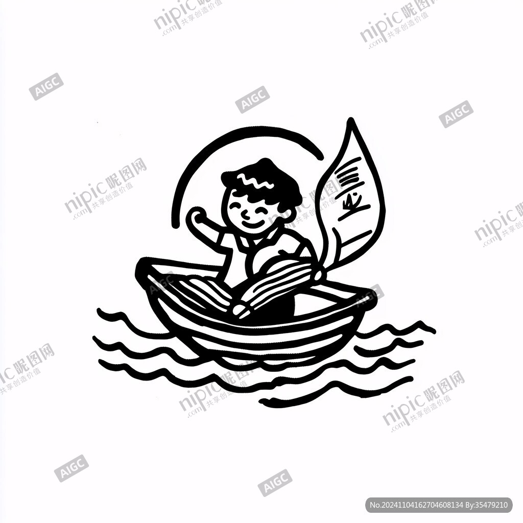 小船logo