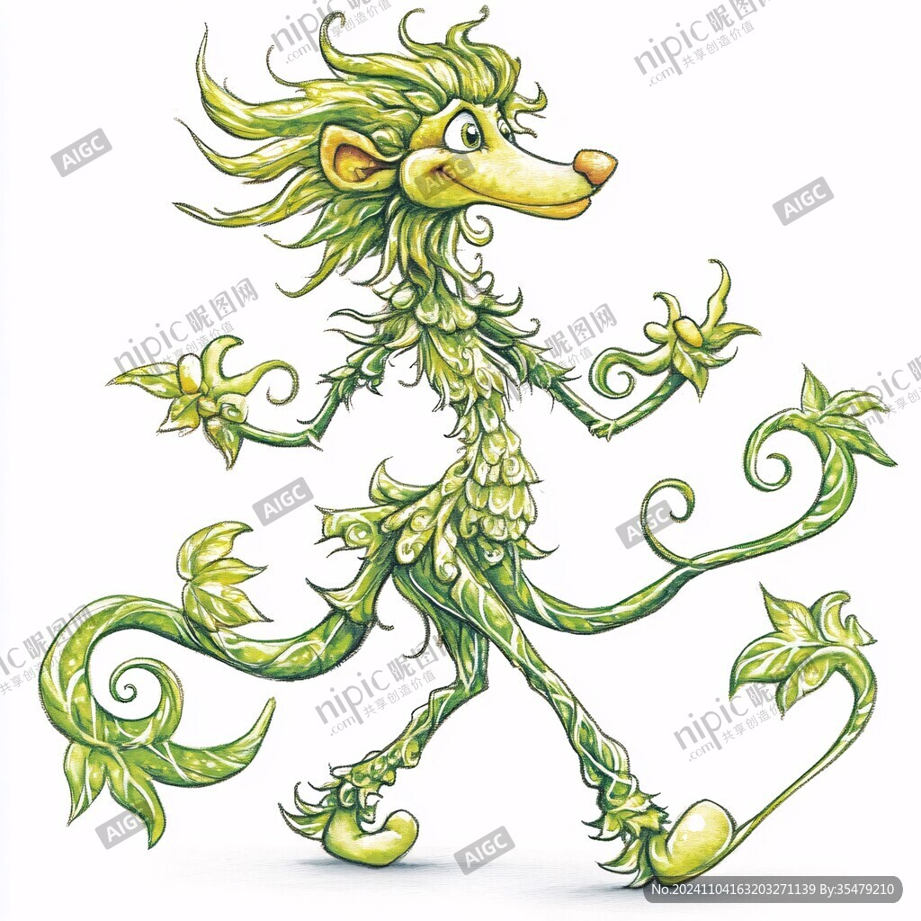 奇幻生物插画