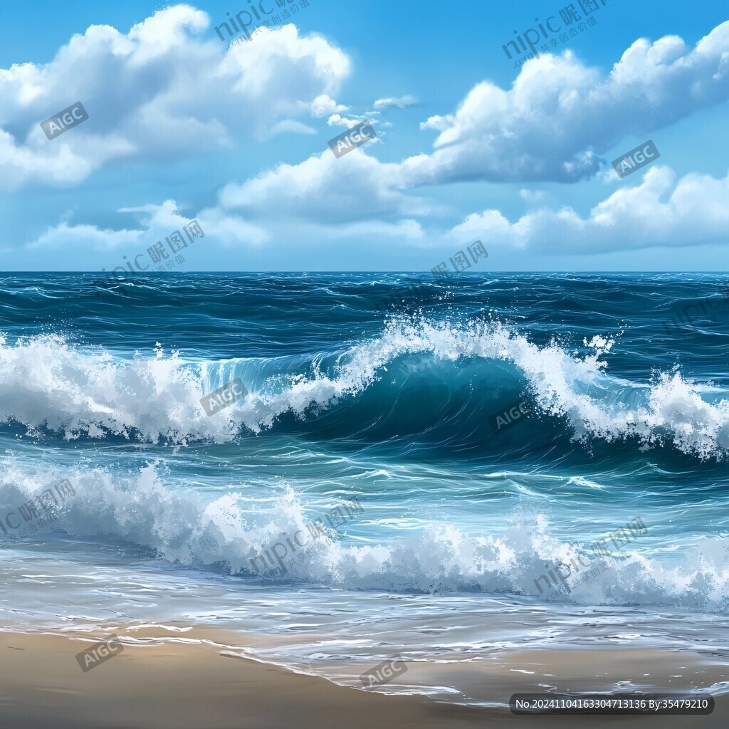 3d海浪