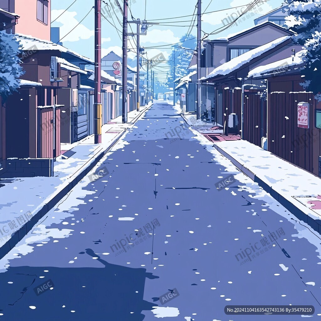 雪景街景
