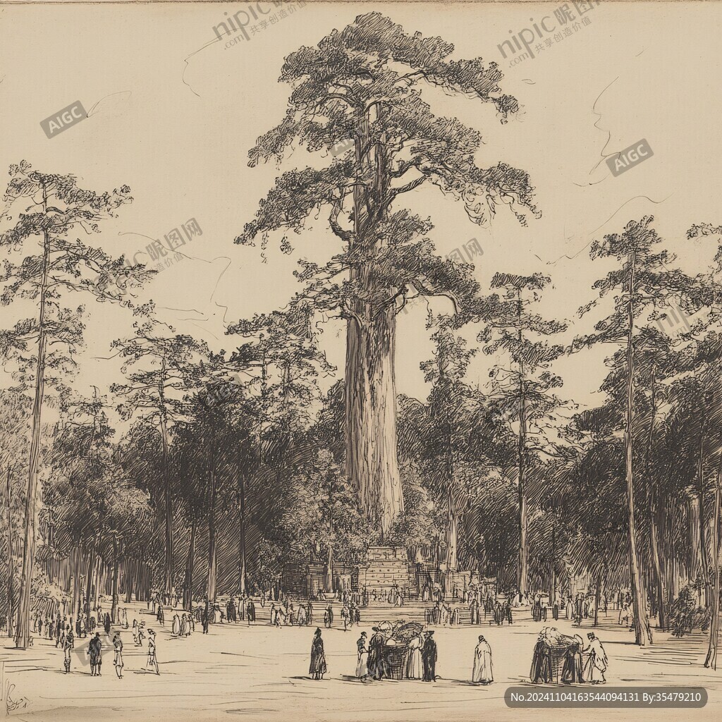 1903年雪松
