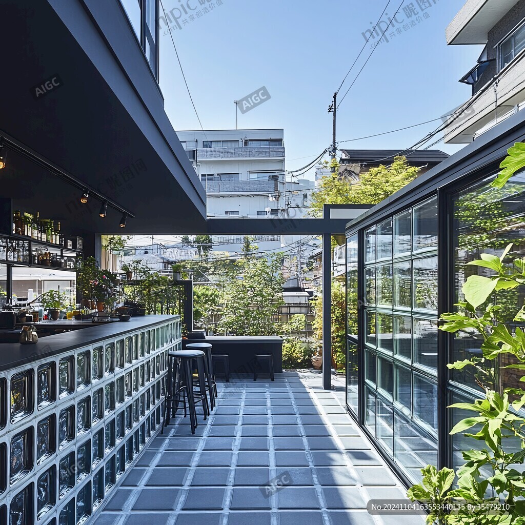 住宅中庭