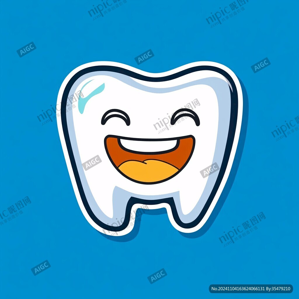 卡通牙logo