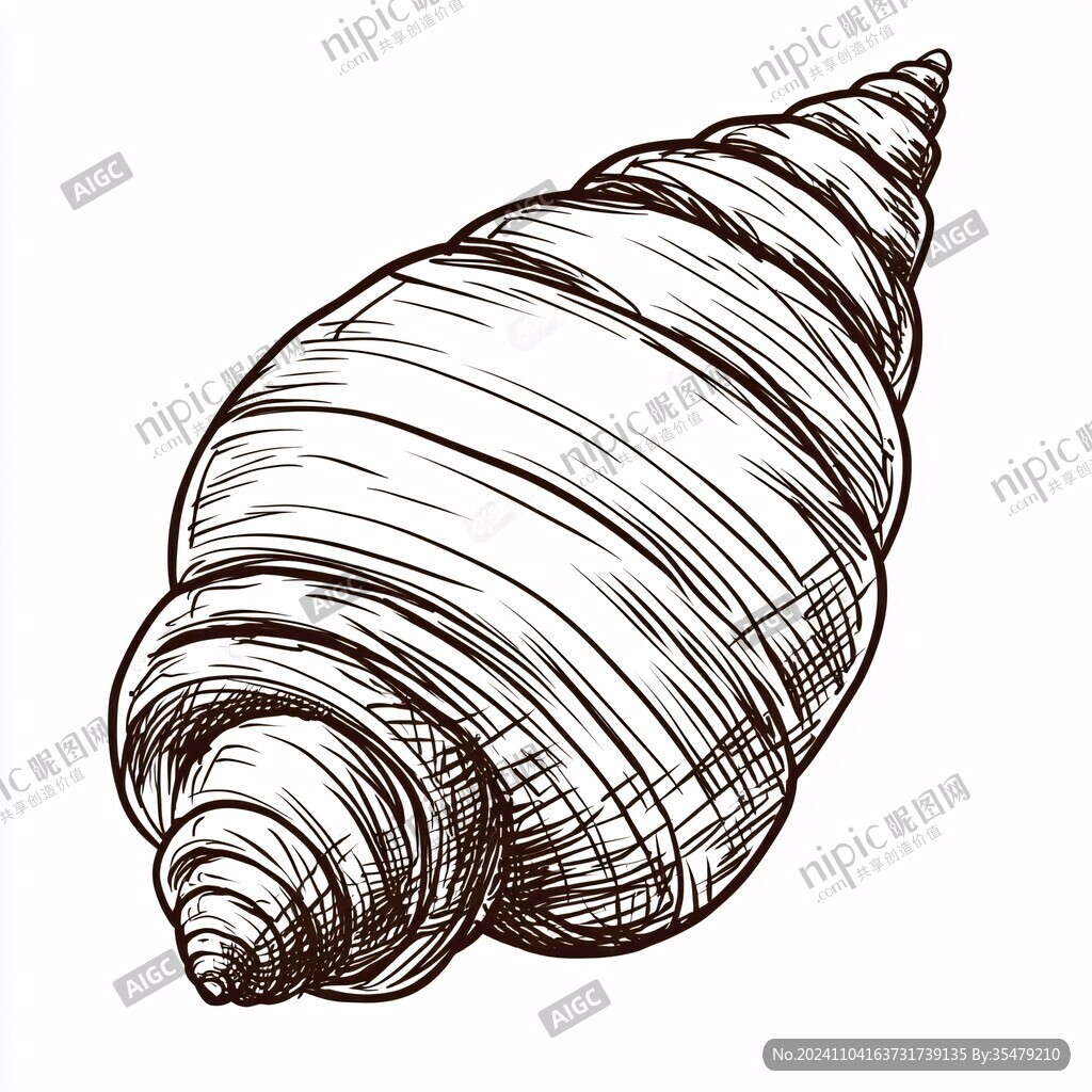 白描螺蛳