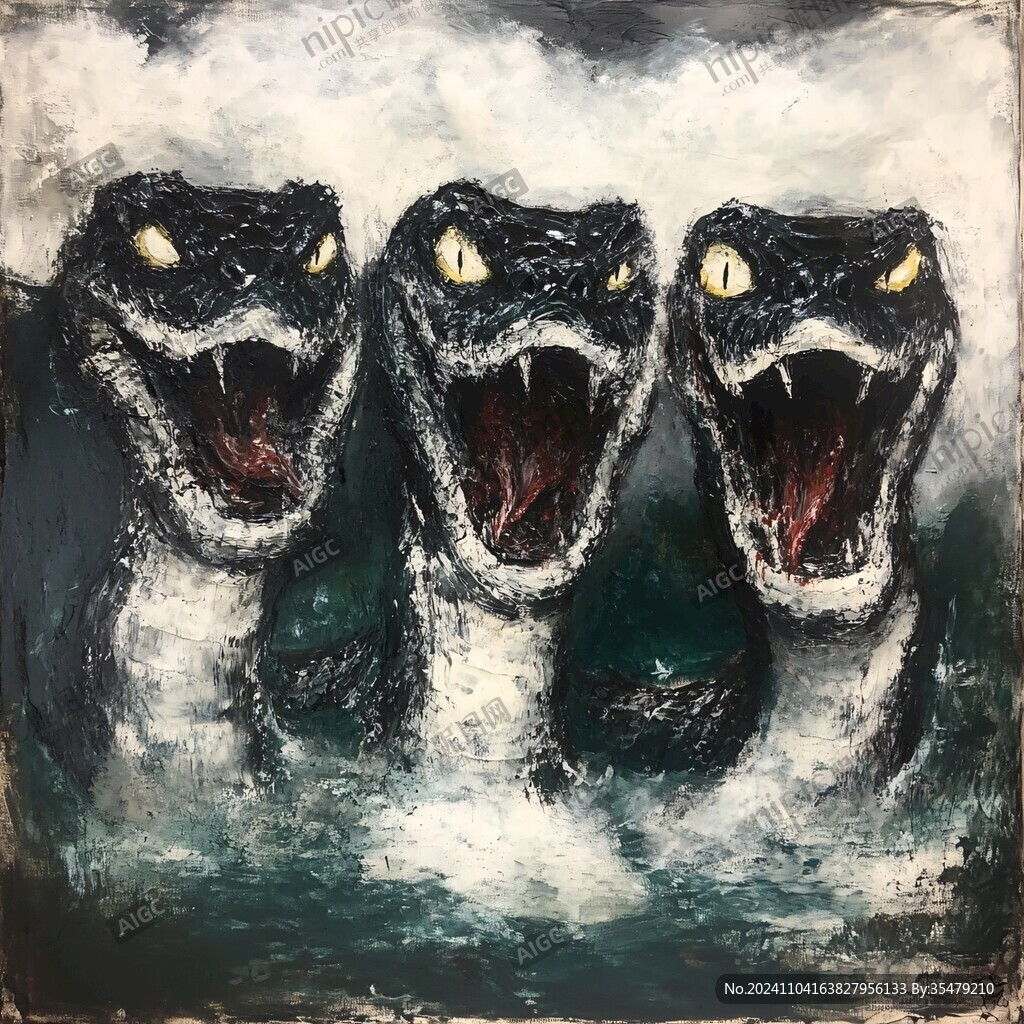 小怪物装饰画