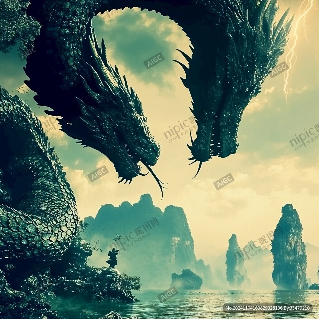 群龙戏海