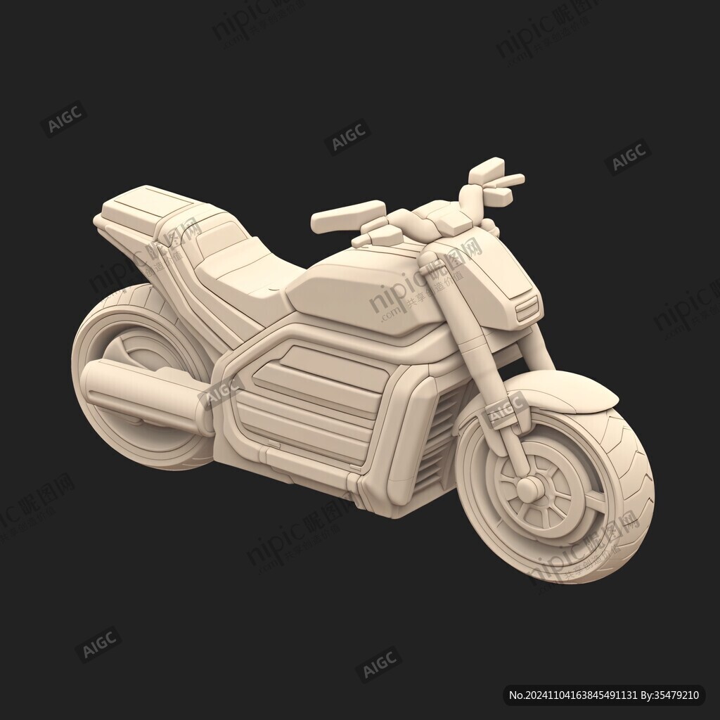 摩托车3d效果图