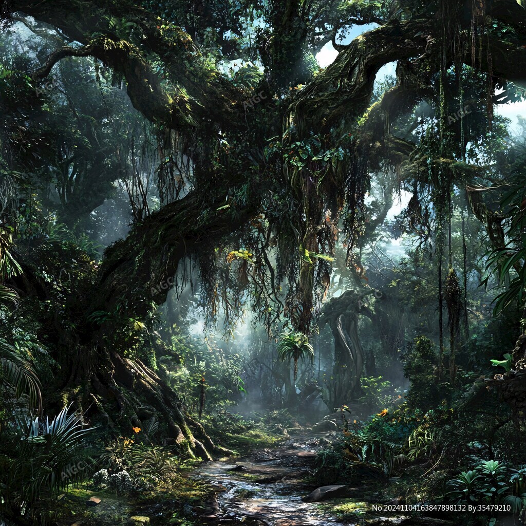 梦幻森林场景