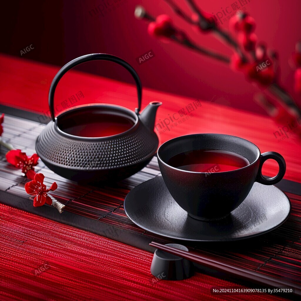 红黑茶具
