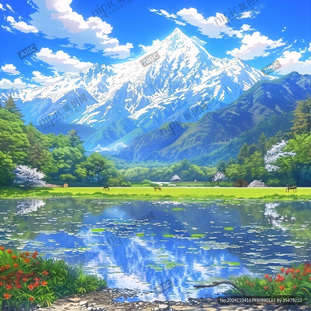 新海诚动漫风装饰画