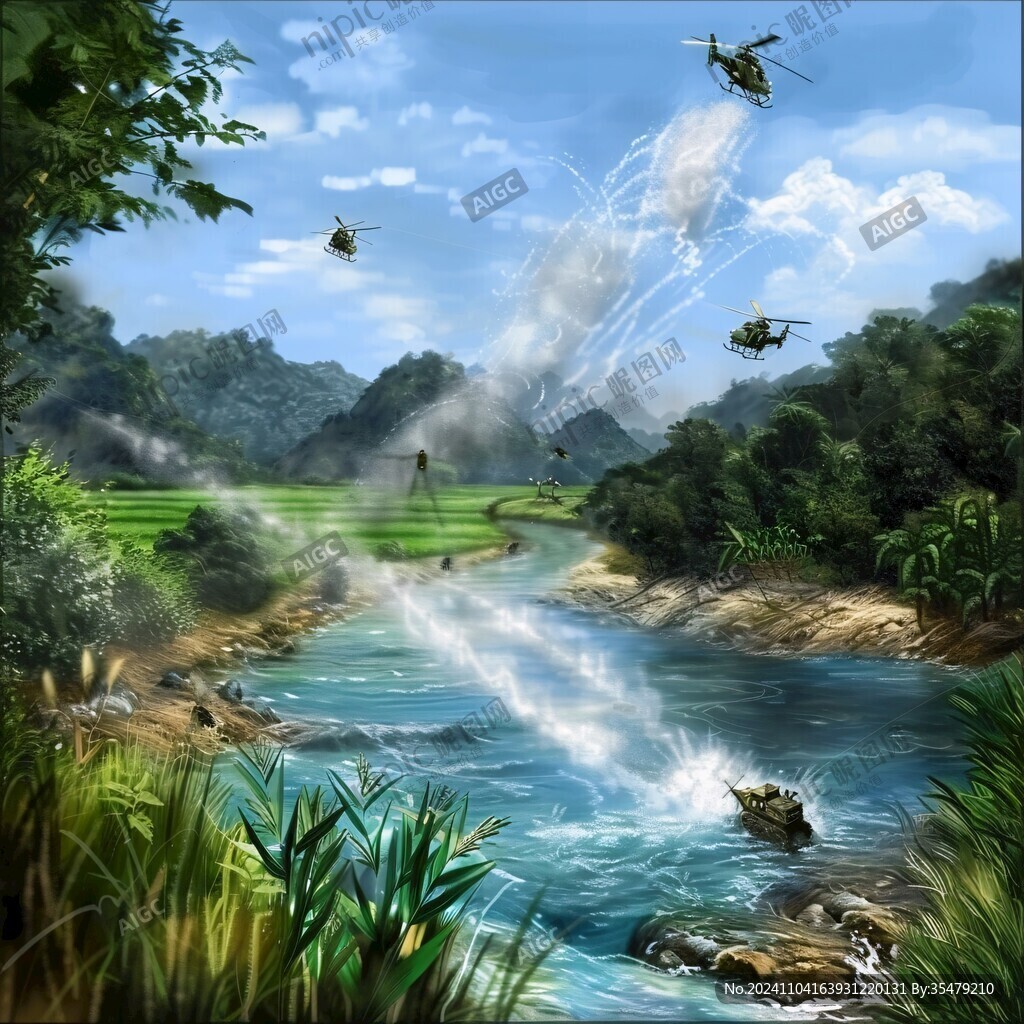 写实风景合成