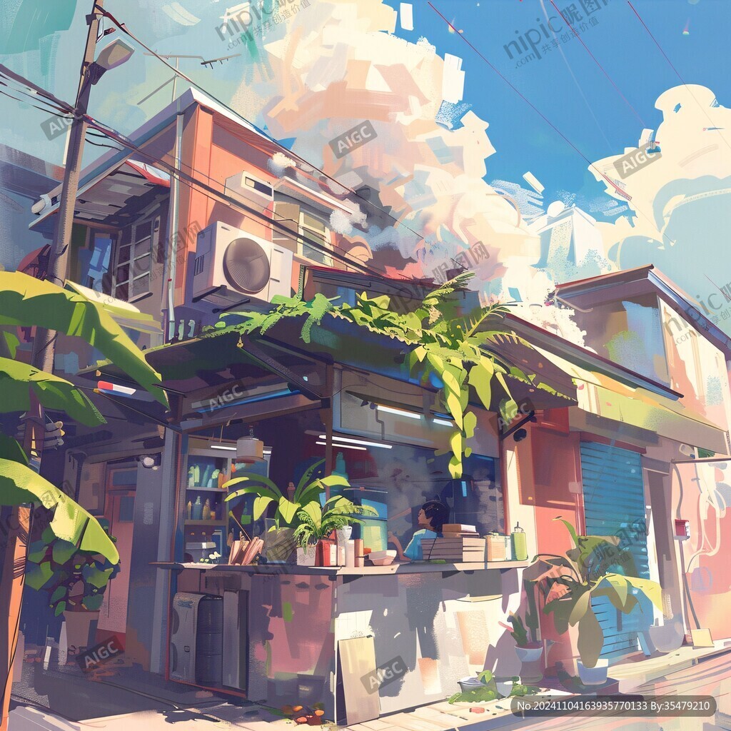 日系场景