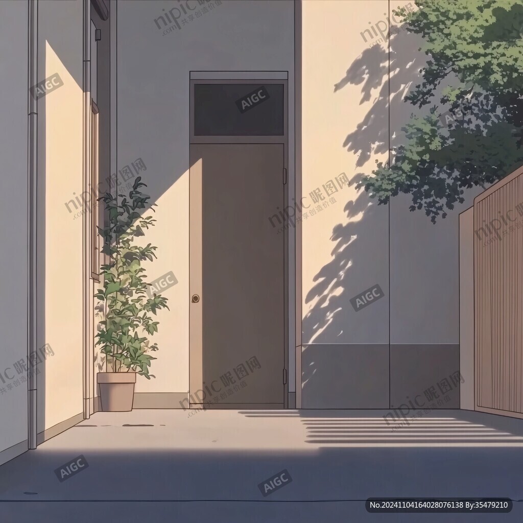 日系风景插画