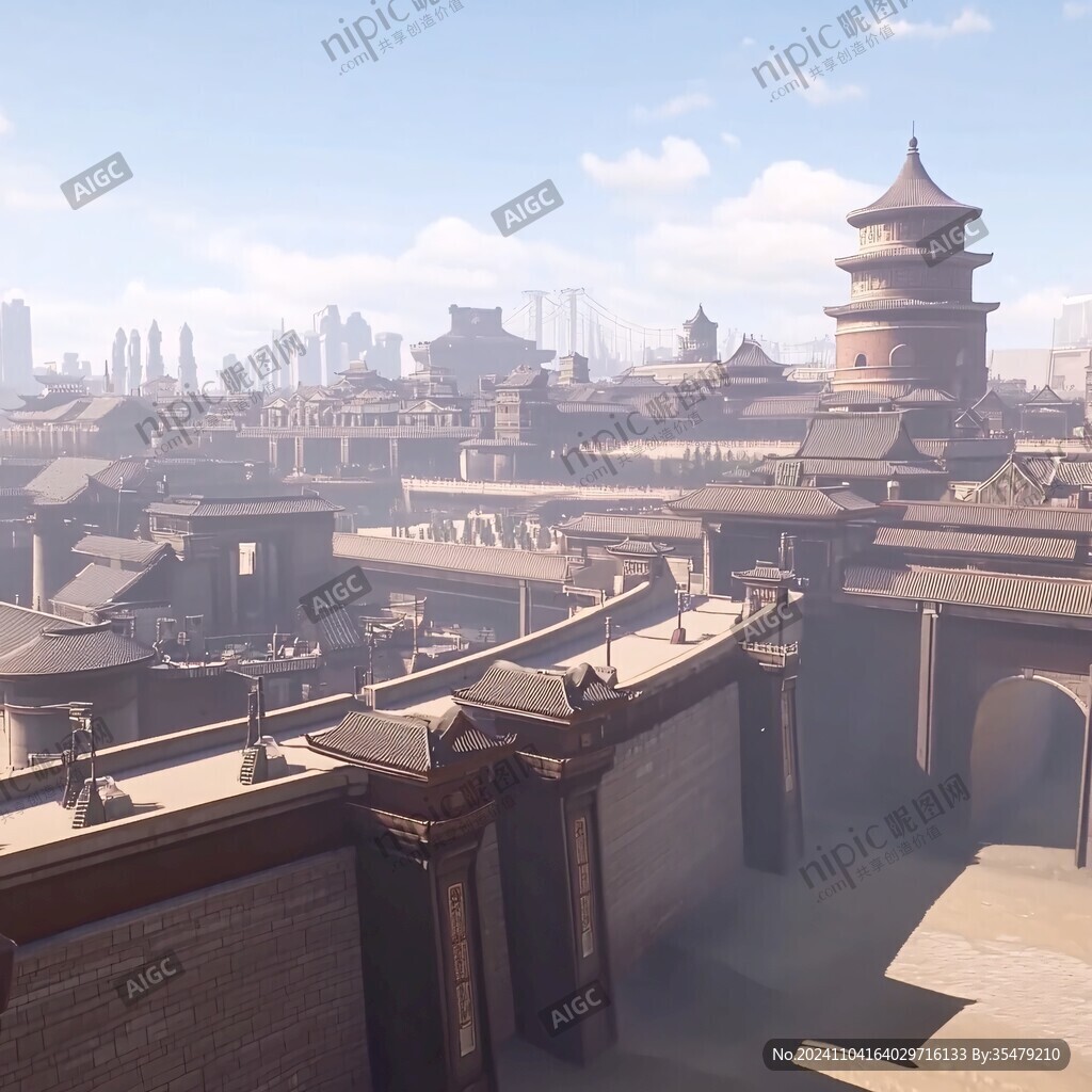 大明宫复原图