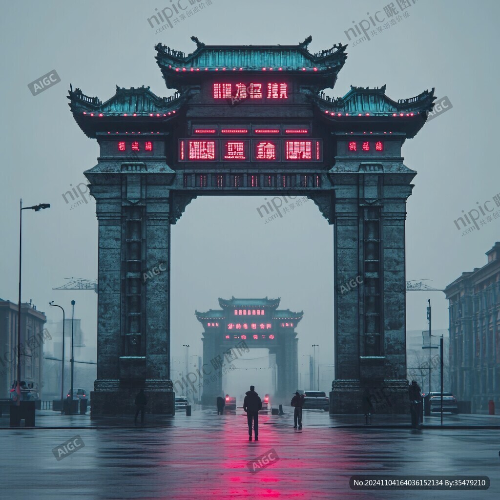 风雨牌楼