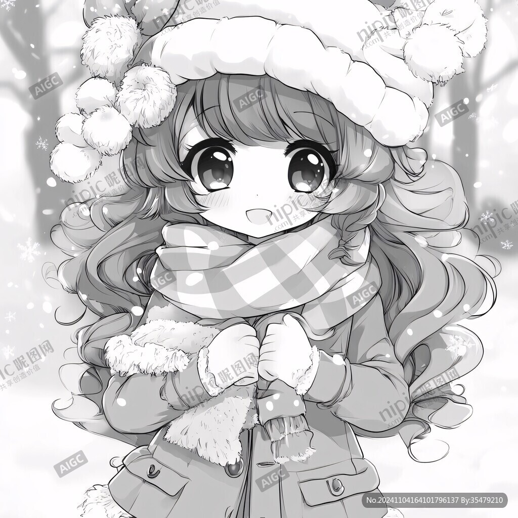 q版动漫小女孩