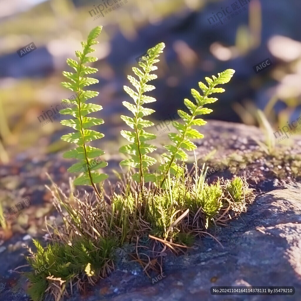石缝里的小草