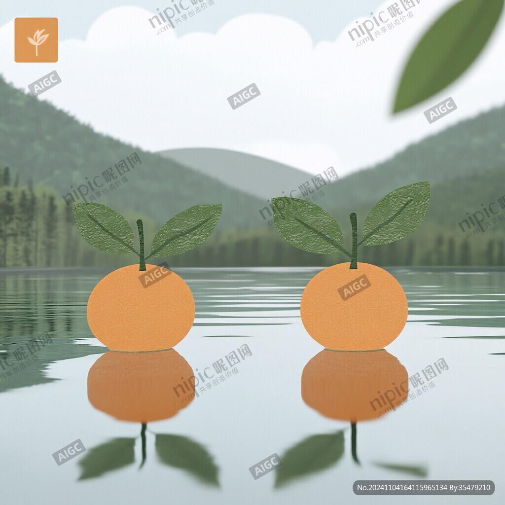 lowpoly橙子