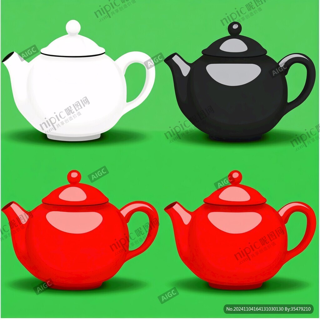 茶壶三视图
