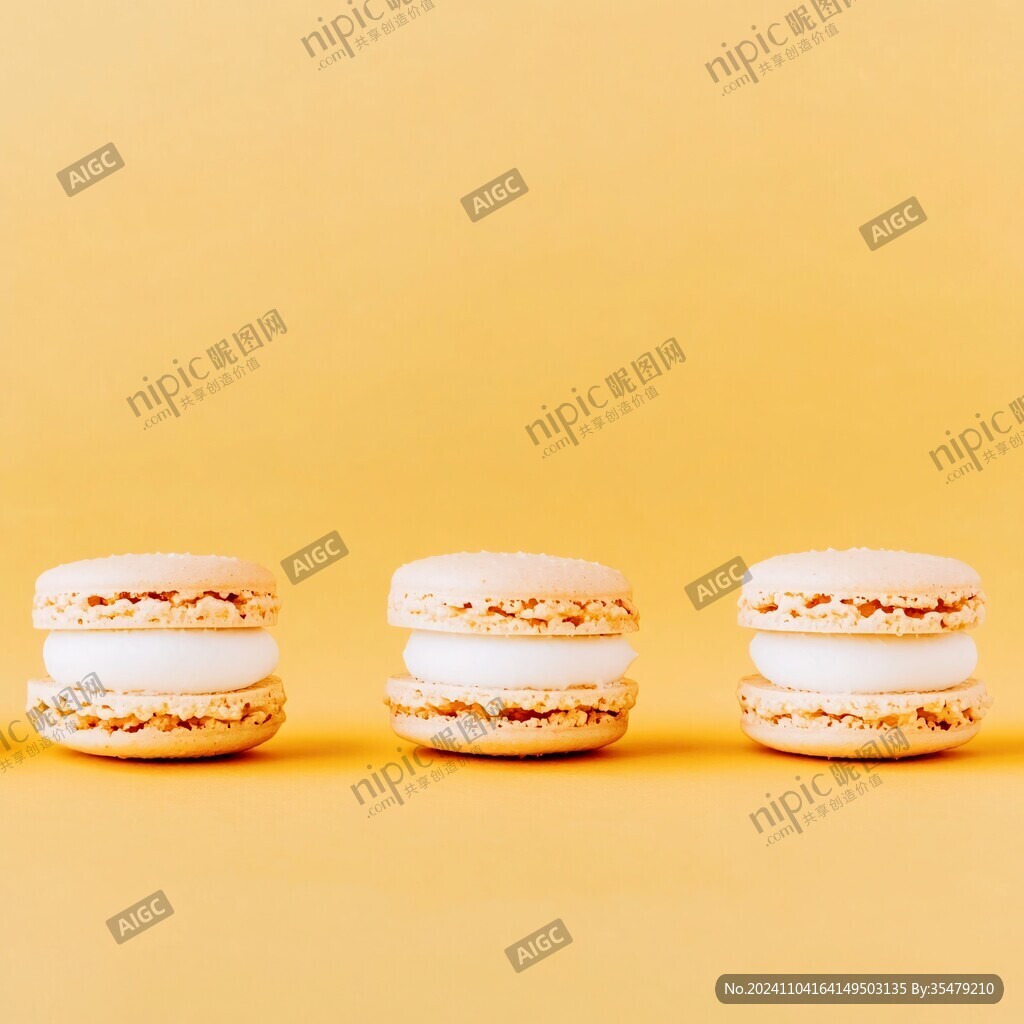 马卡龙法式美食甜点