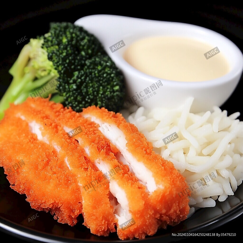 吉列鸡扒饭套餐