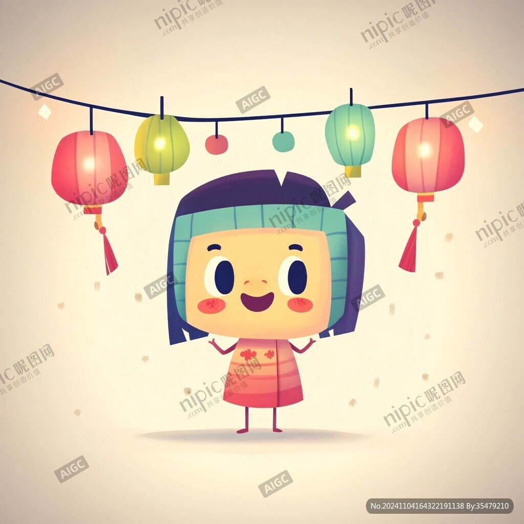 灯会卡通人物