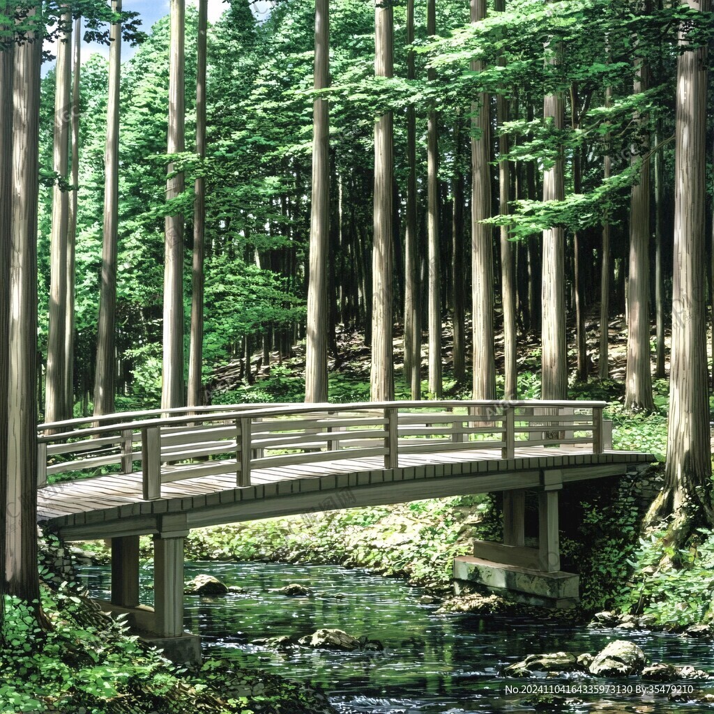 日本园林桥梁