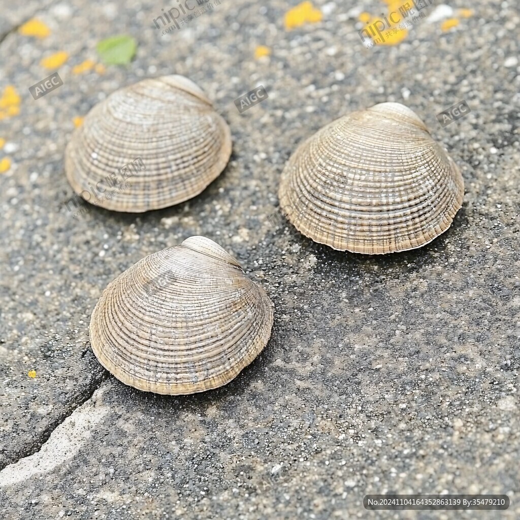 马蹄钟螺贝壳