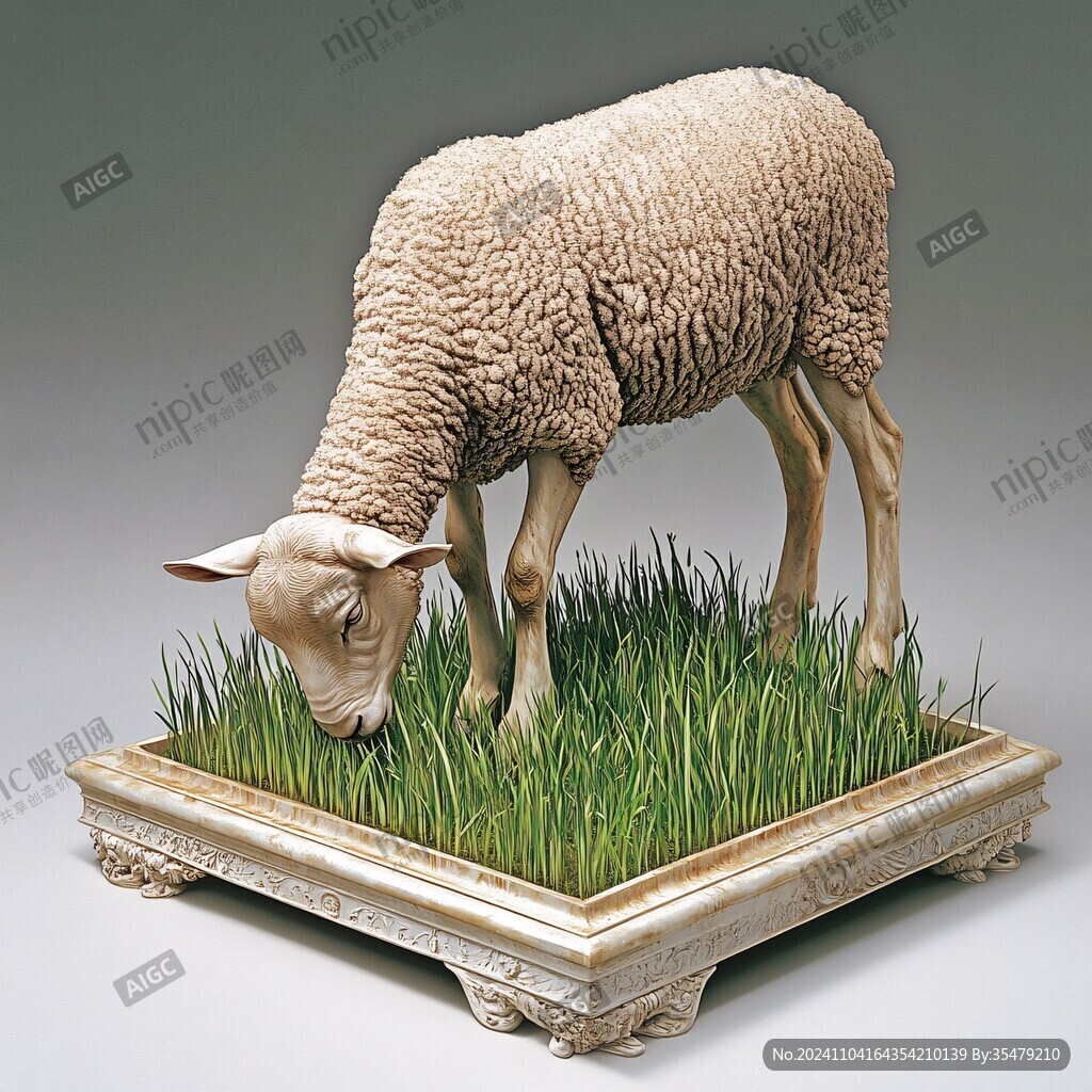 绵羊牛模型