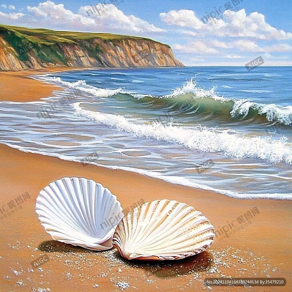 海景立体画