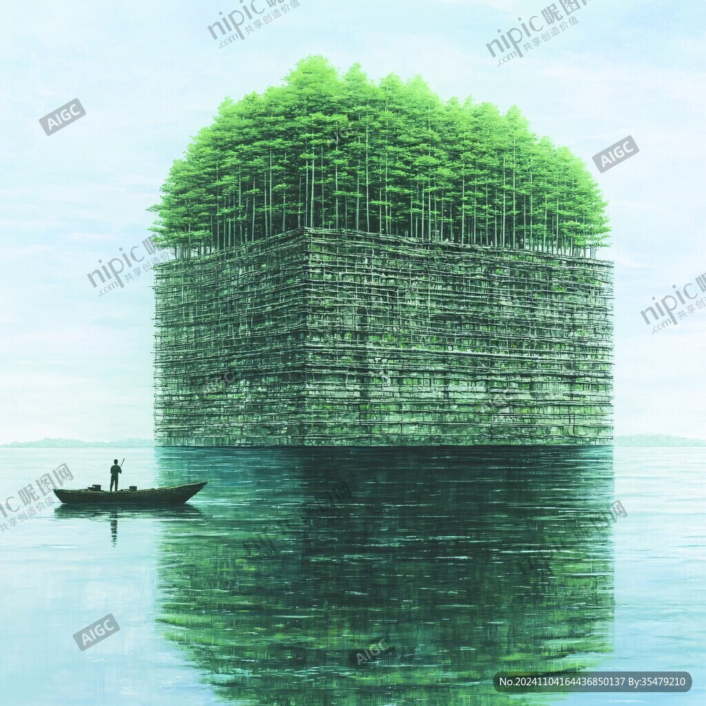 海上浮岛