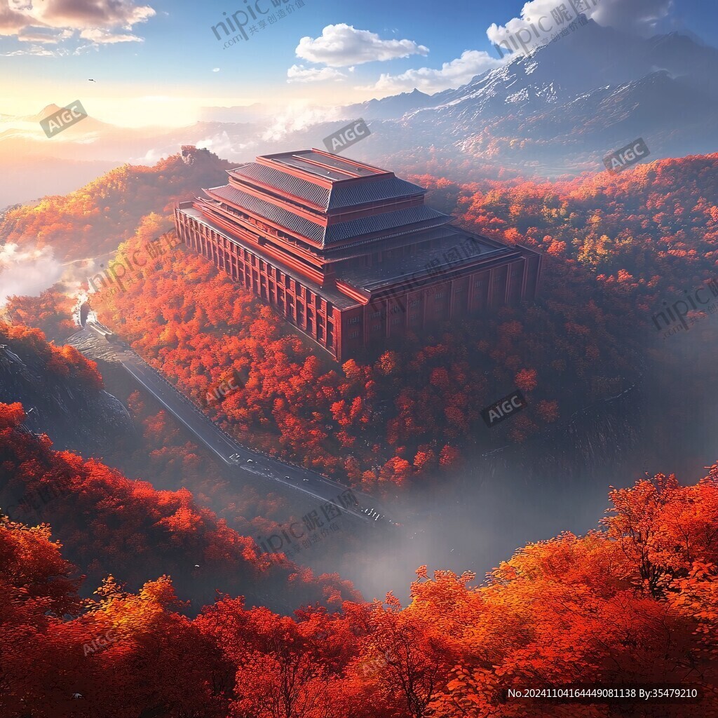 寺院效果图