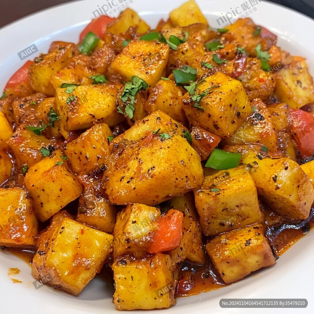 炝土豆丁