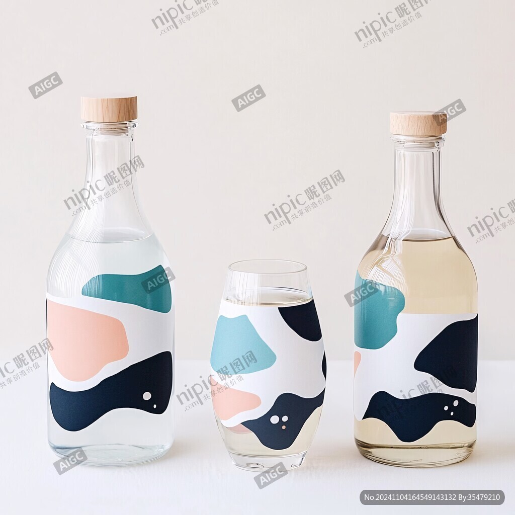 北欧风玻璃瓶