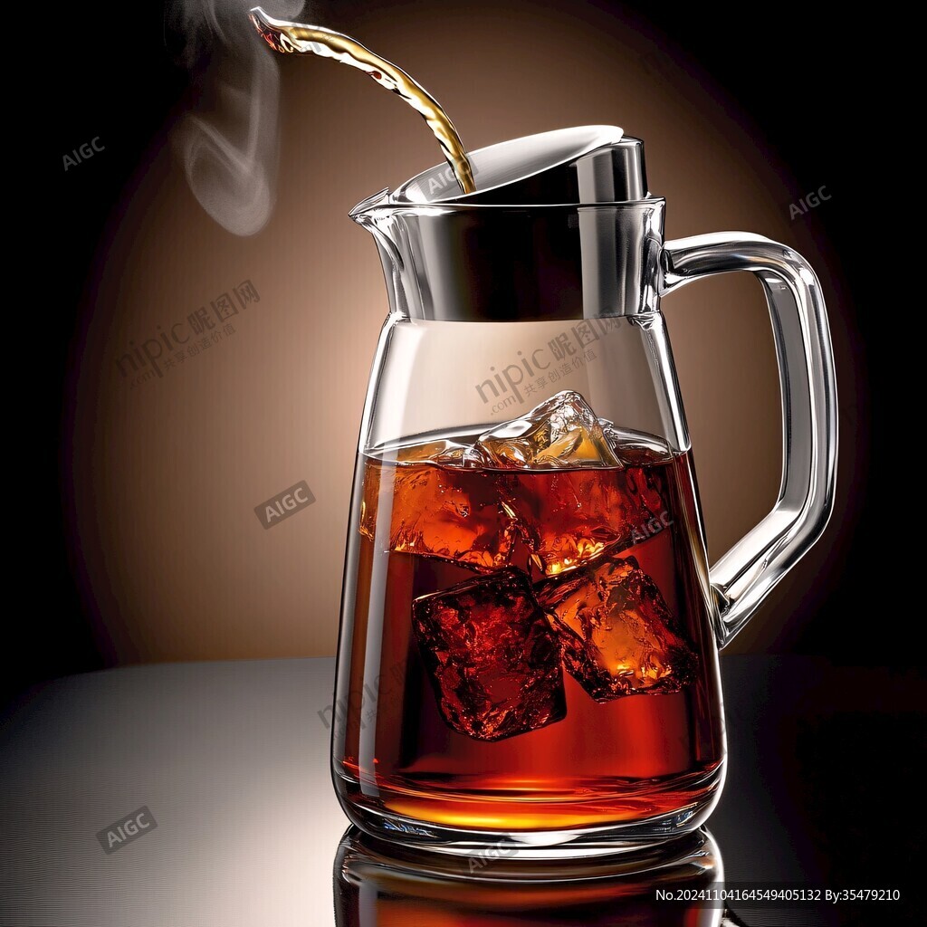 玻杯泡茶