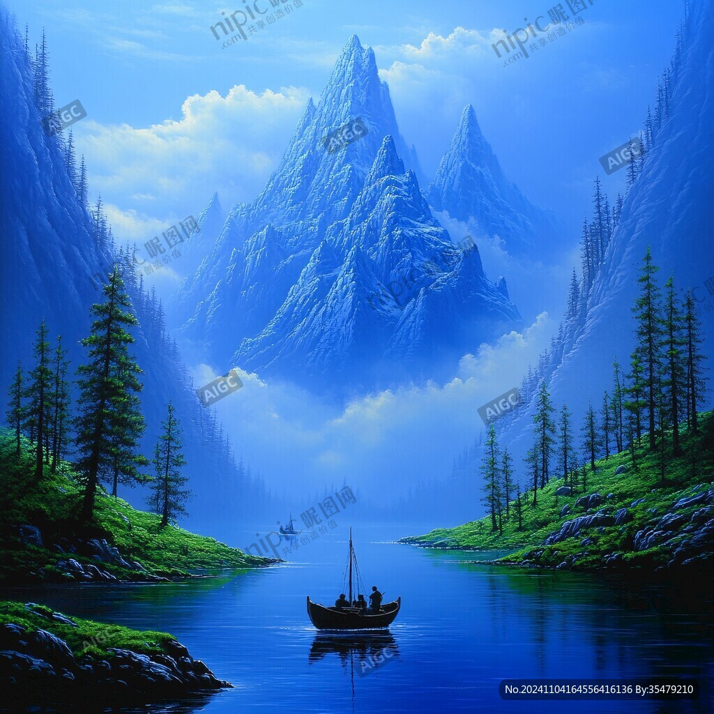 宽屏风景画