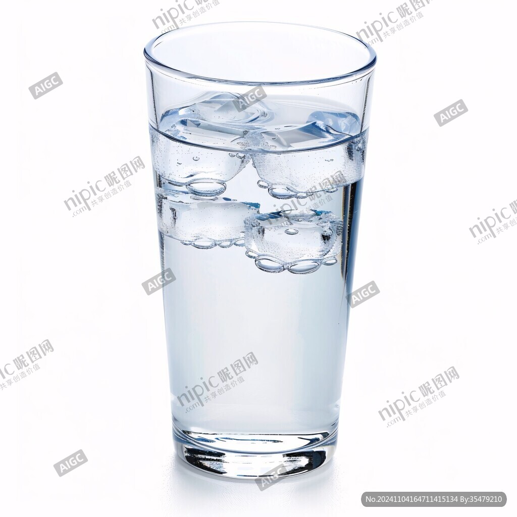一杯水素材