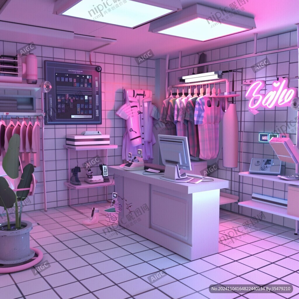 高科技店铺