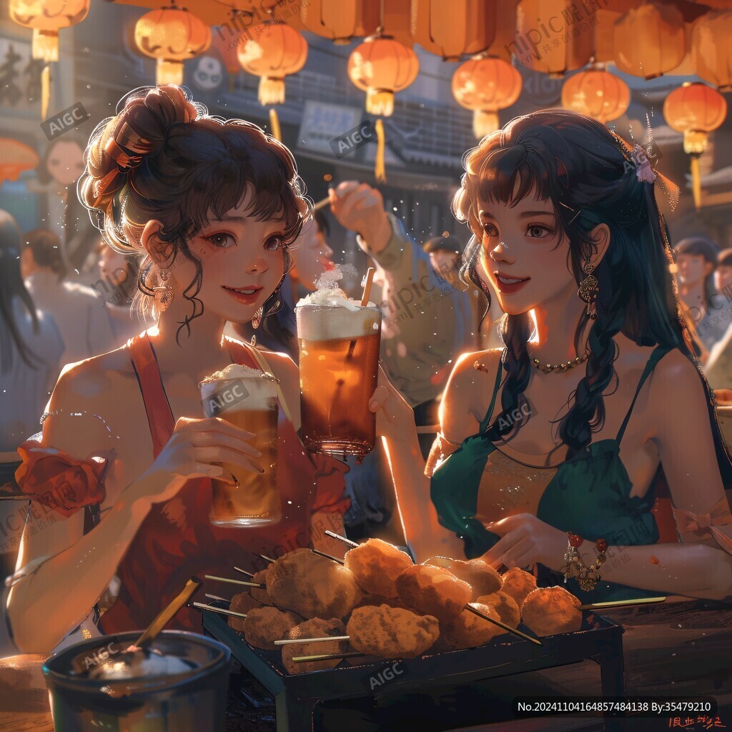 国潮小姐姐