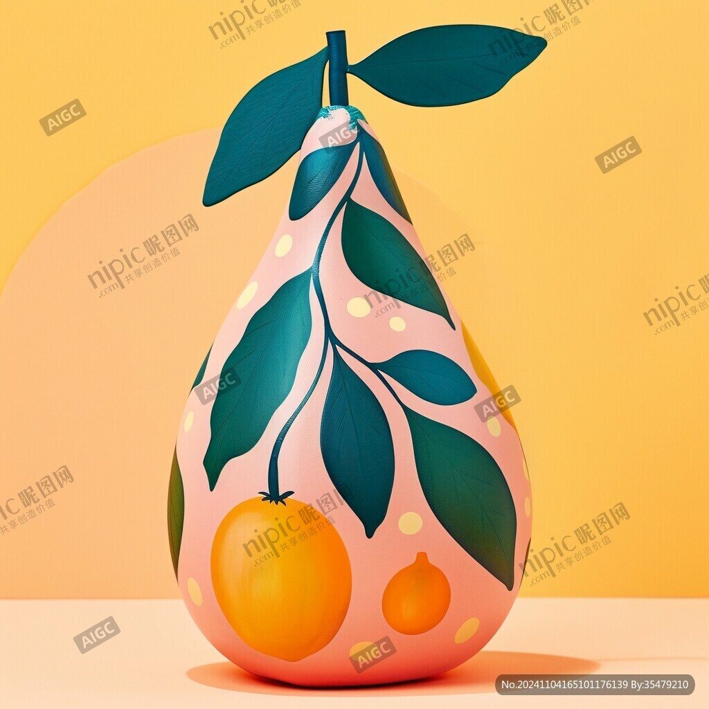 lowpoly橙子