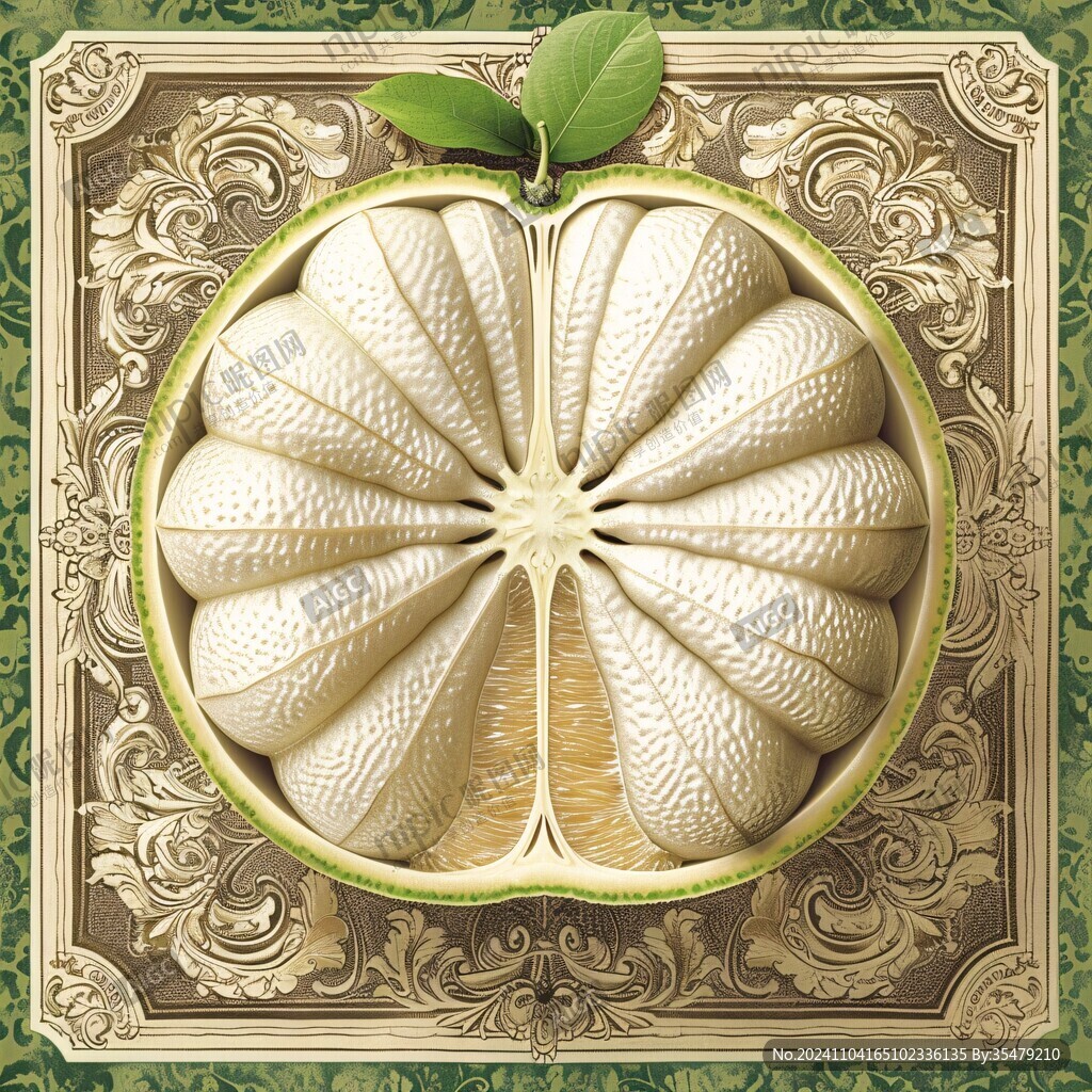 玲珑蜜瓜插画
