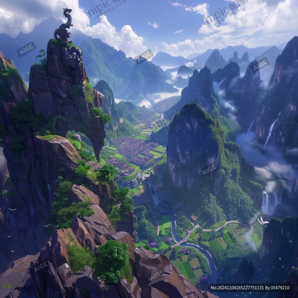 古风动画场景